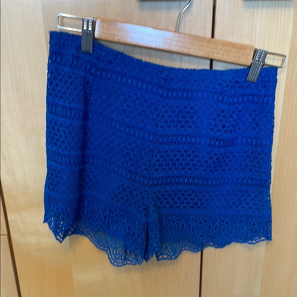 Blue Lace Women's Shorts